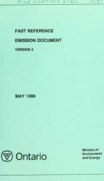 Fast reference emission document : version 3 3_cover