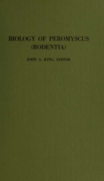 Biology of Peromyscus (Rodentia)_cover