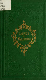 Birds of Marlborough; being a contribution to the ornithology of the district_cover