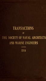 Transactions - The Society of Naval Architects and Marine Engineers v. 22 (1914)_cover