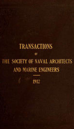 Transactions - The Society of Naval Architects and Marine Engineers v. 20 (1912)_cover