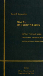 Unsteady propeller forces, fundamental hydrodynamics [and] unconventional propulsion_cover