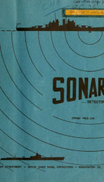 Sonar : detector of submerged submarines_cover