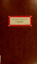 Report of meeting on ocean disposal of reactor wastes : held at Woods Hole, Mass., August 5-6, 1954_cover