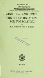 Wind, sea and swell : theory of relations for forecasting_cover