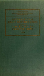 International radio weather code for use on United States selected ships_cover
