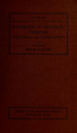 Handbook of magnetic compass adjustment and compensation_cover