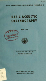 Basic acoustic oceanography_cover