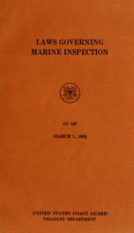 Laws governing marine inspection_cover