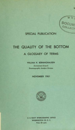 The quality of the bottom : a glossary of terms_cover