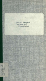 Mion-chaint =Gill's Irish phrase book : a conversational manual for everyday use_cover