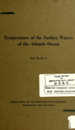 Temperature of the surface waters of the Atlantic Ocean_cover