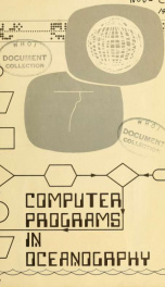 Computer programs in oceanography_cover