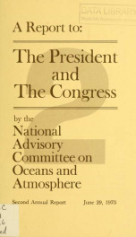 A report to the President and the Congress 2nd (1973)_cover