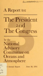 A report to the President and the Congress 3rd (1974)_cover
