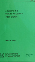 A Guide to the Ontario air quality index system_cover