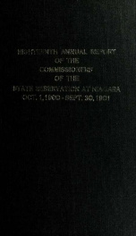 Annual report of the Commissioners of the State Reservation at Niagara 18_cover