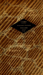 Johannis Philippi Breynii, M.D. acad. Imperialis Nat. Curios. ... Epistola de melonibus petrefactis Montis Carmel vulgo creditis, .._cover