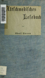 Altschwedisches Lesebuch_cover
