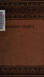 Bucolici graeca_cover