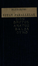 Plutarchi Vitae parallelae. Iterum recognovit Carolus Sintenis 9_cover