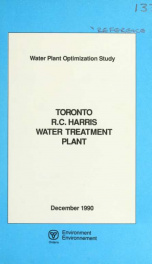 Toronto-R.C. Harris Water Treatment Plant_cover