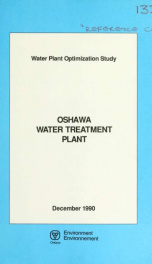 Oshawa Water Treatment Plant : study_cover
