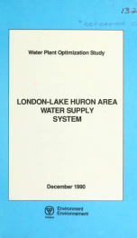 London-Lake Huron Area water supply system_cover