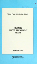 Timmins Water Treatment Plant_cover