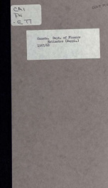 ESTIMATES - ESTIMATED EXPENDITURE OF CANADA TABLED YEARLY BEFORE THE PARLIAMENT, 1968 Supplement 1968 Supplement_cover