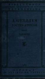 A. Gellii Noctium atticarum libri 20; post Martinum Hertz edidit Carolus Hosius 02_cover