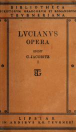 Opera. Ex recognitione Caroli Iacobitz. [Text in Greek.] 1_cover