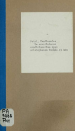 De enuntiatorum condicionalium apud Aristophanem formis et usu_cover