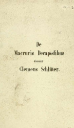 De macruris decapodibus quae e saxis senonicis atque cenomanicis guestfaliae proveniunt_cover