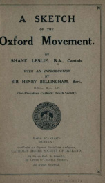 A sketch of the Oxford Movement_cover