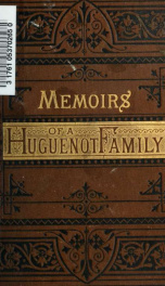 Memoirs of a Huguenot family_cover