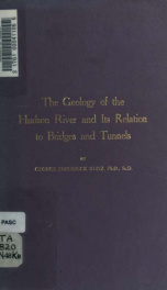 The geology of the Hudson River and its relation to bridges and tunnels_cover