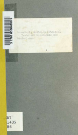 Texte zur Geschichte des Montanismus_cover