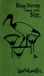 Bird notes from the Nile_cover