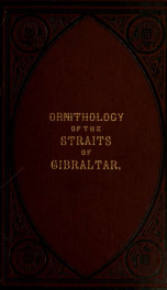The ornithology of the Straits of Gibraltar_cover