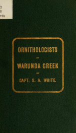 A record of the A.O.U. expedition to Eyre's Peninsula, October, 1909, with notes on ornithology, botany and entomology_cover