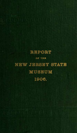 Annual report of the New Jersey State Museum 1906_cover