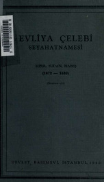 Evliya Çelebi seyahatnamesi 10_cover