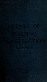 Details of building construction_cover