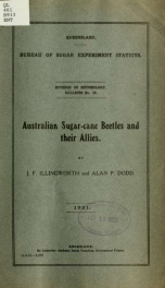 Bulletin / Division of Entomology, Bureau of Sugar Experiment Stations, Queensland no. 16_cover