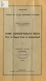 Bulletin / Division of Entomology, Bureau of Sugar Experiment Stations, Queensland no. 9_cover