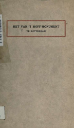 Het Van't Hoff-Monument te Rotterdam_cover