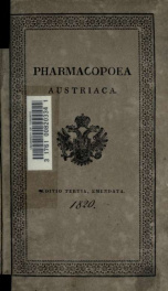 Pharmacopoea austriaca_cover