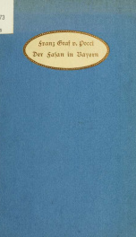 Der Fasan in Bayern : eine Historische und Zoologische darstellung_cover