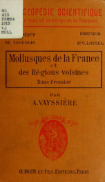 Mollusques de la France et des régions voisines t 1_cover